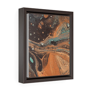 Desert Vertical Framed Premium Gallery Wrap Canvas